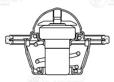 Thermostat, coolant (LT 1402)