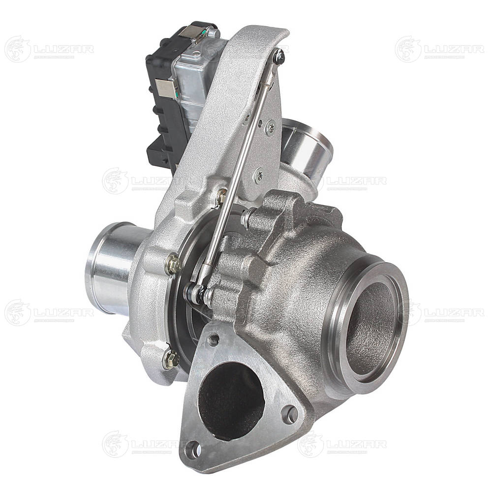 Pressure converter, turbocharger