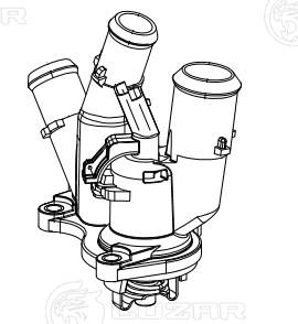 Thermostat, coolant
