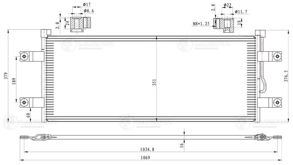 Condenser, air conditioning