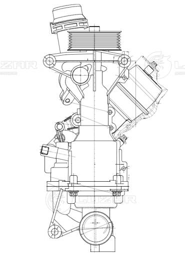 Water Pump, engine cooling