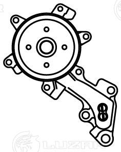 Water Pump, engine cooling