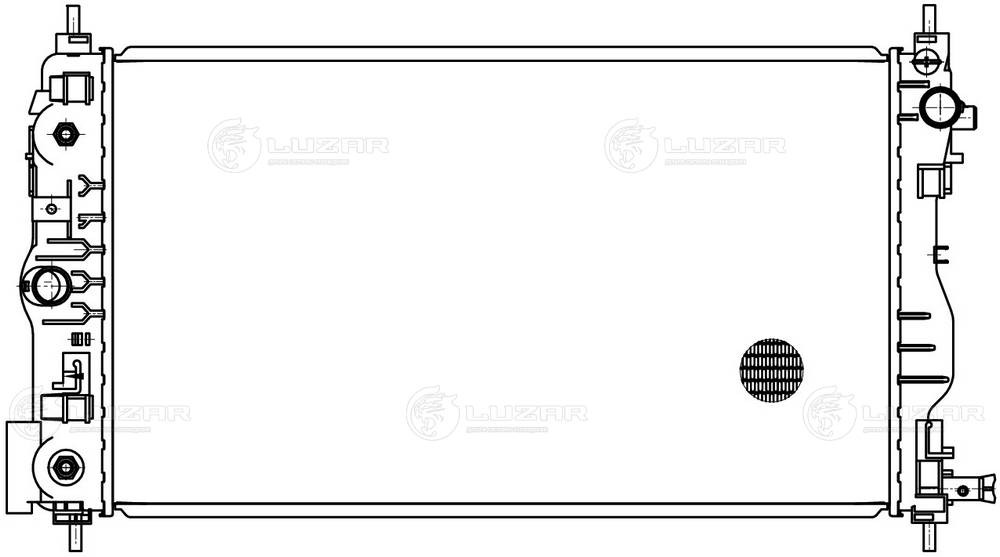 Radiator, engine cooling