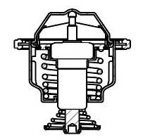 Thermostat, coolant