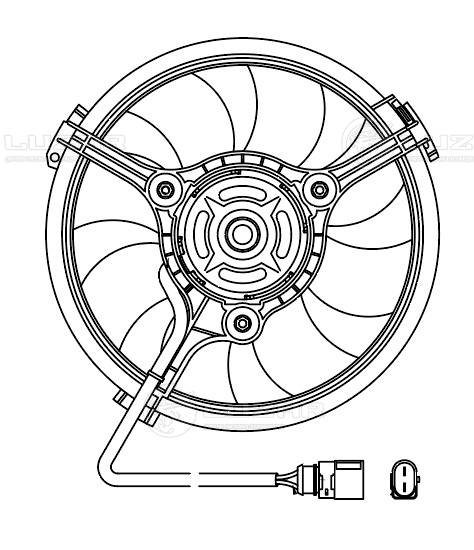 Fan, air conditioning condenser