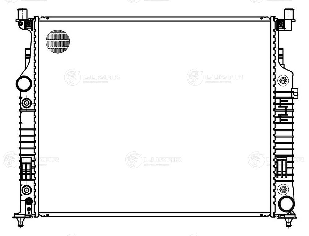 Radiator, engine cooling