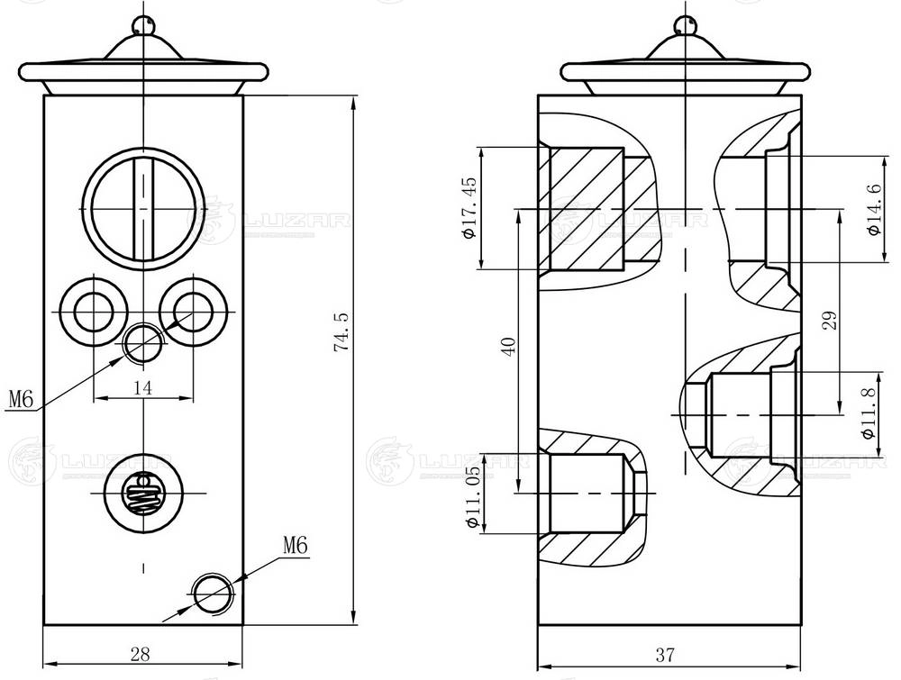 Expansion Valve, air conditioning