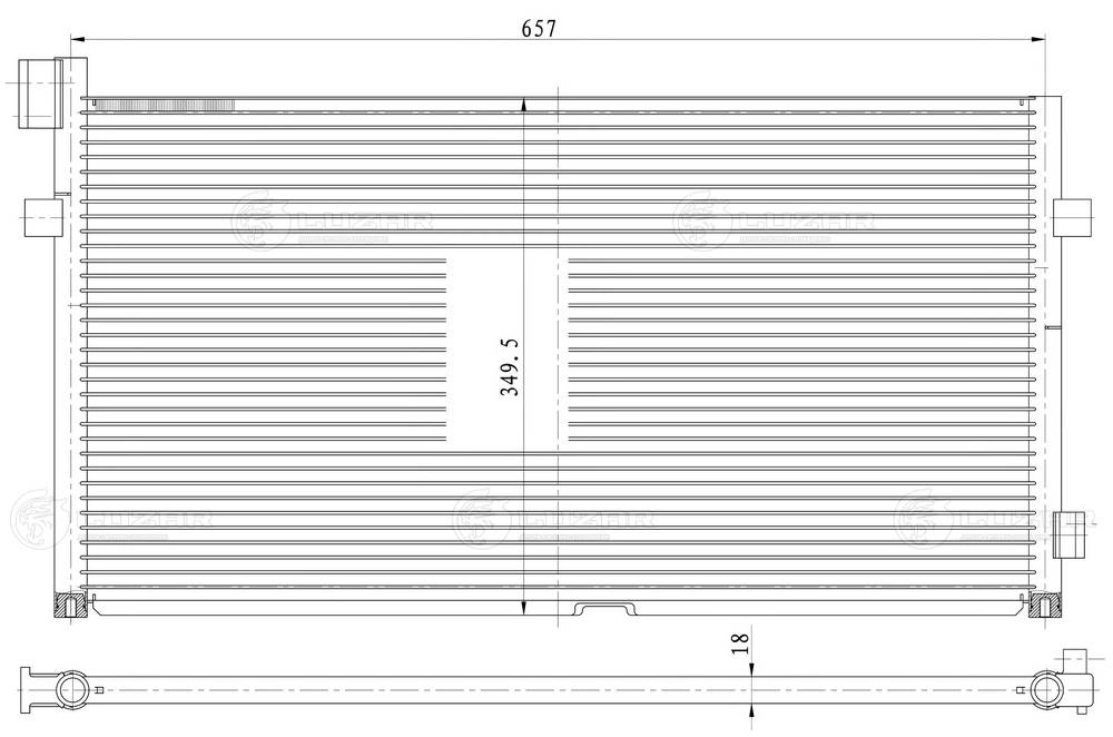 Condenser, air conditioning