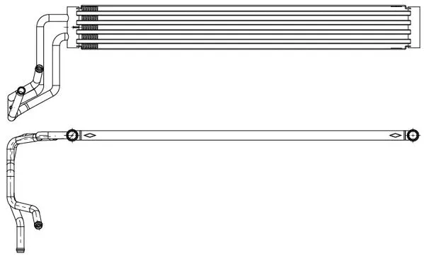 Oil Cooler, automatic transmission
