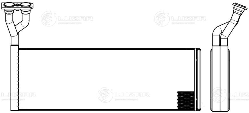 Heat Exchanger, interior heating (LRh 2804)