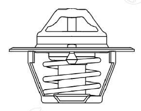 Thermostat, coolant