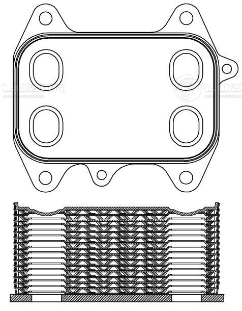 Oil Cooler, engine oil