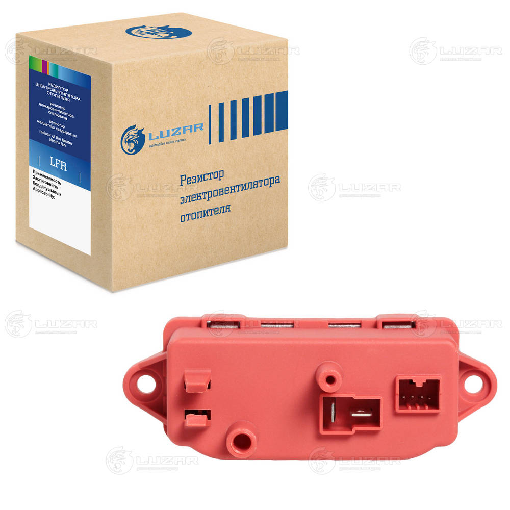 Resistor, interior blower