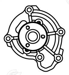 Water Pump, engine cooling