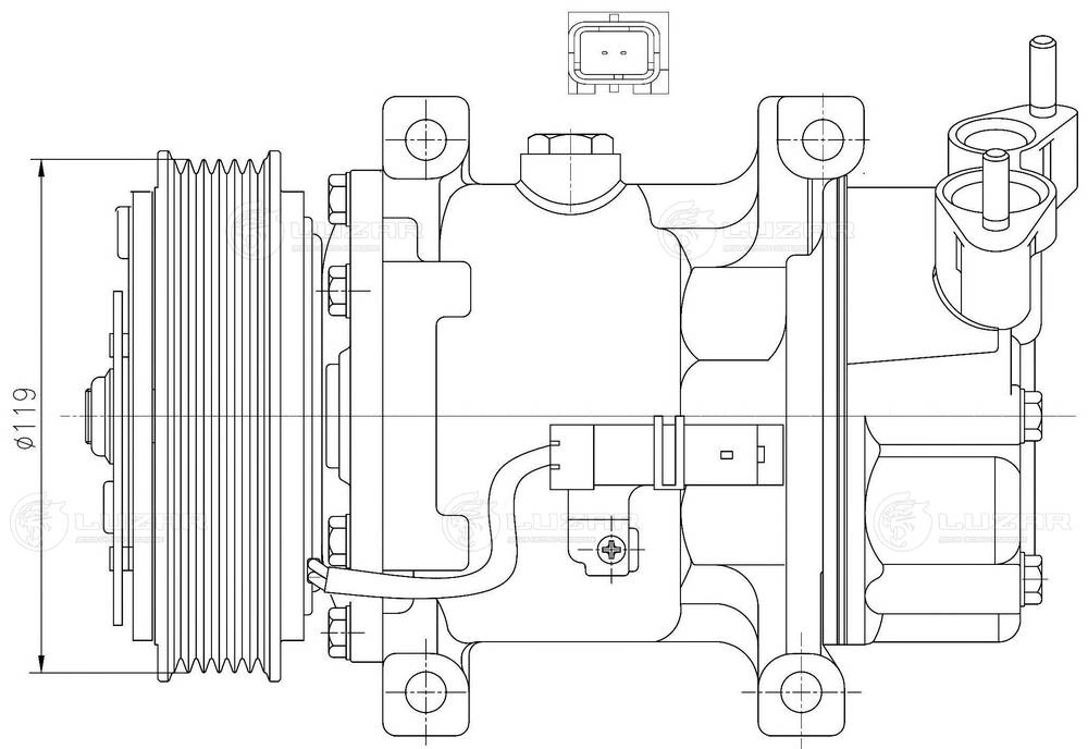 Compressor, air conditioning (LCAC 2026)