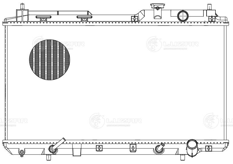 Radiator, engine cooling