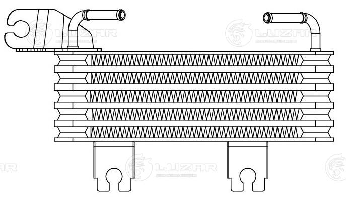 Oil Cooler, automatic transmission