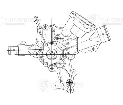 Water Pump, engine cooling