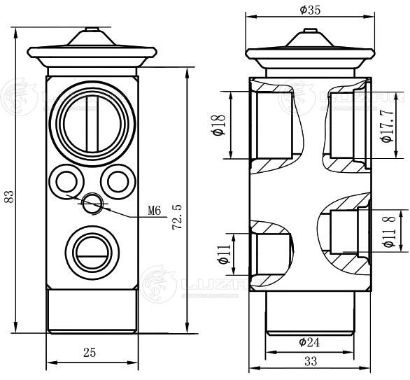 Expansion Valve, air conditioning