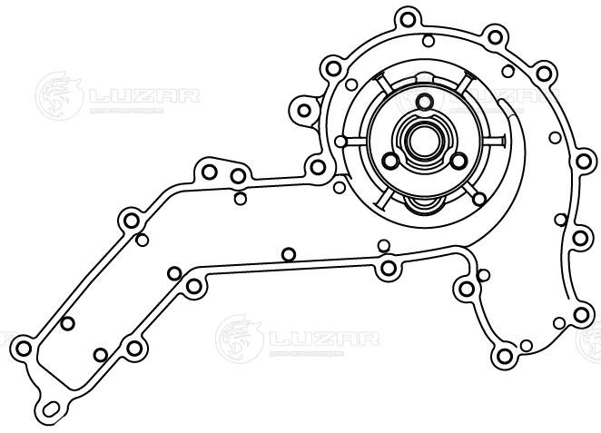 Water Pump, engine cooling