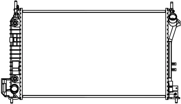 Radiator, engine cooling