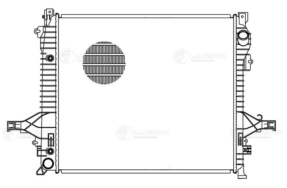 Radiator, engine cooling