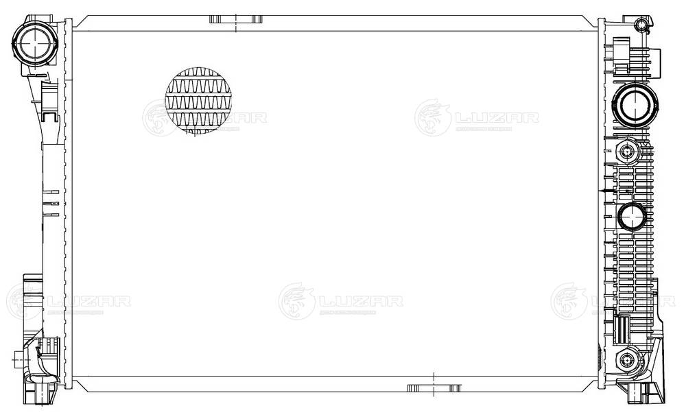 Radiator, engine cooling