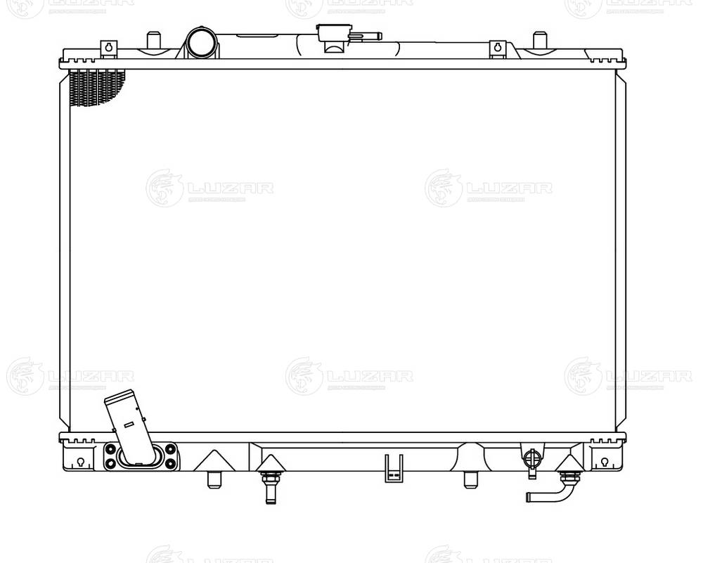 Radiator, engine cooling