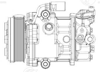 Compressor, air conditioning