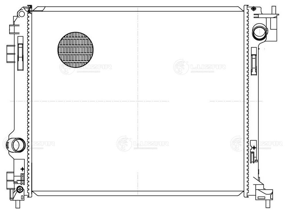 Radiator, engine cooling
