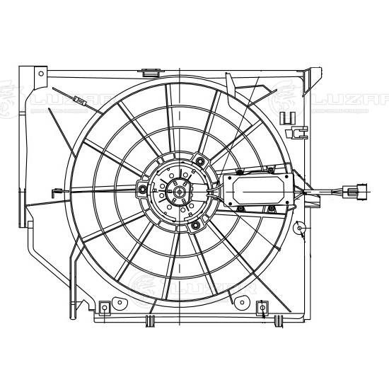 Fan, engine cooling