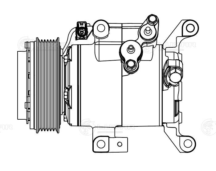 Compressor, air conditioning