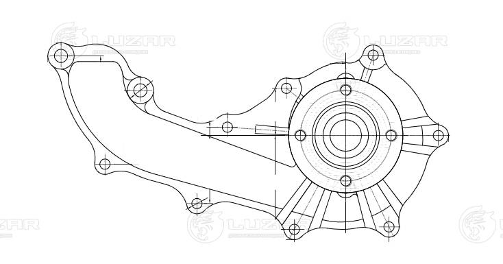 Water Pump, engine cooling