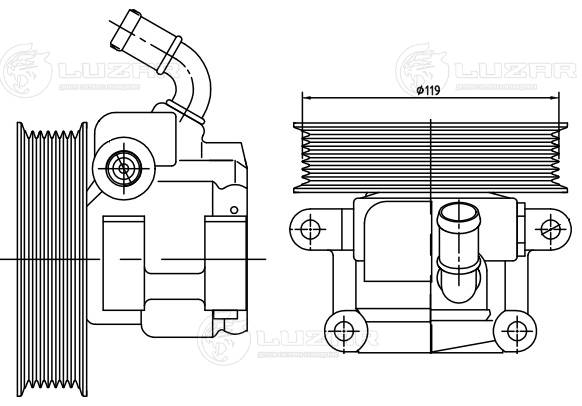 Hydraulic Pump, steering