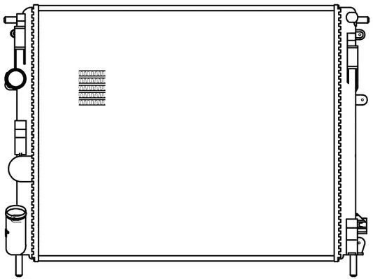 Radiator, engine cooling