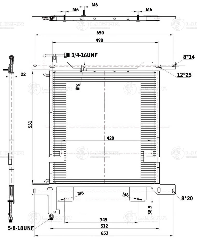 Condenser, air conditioning