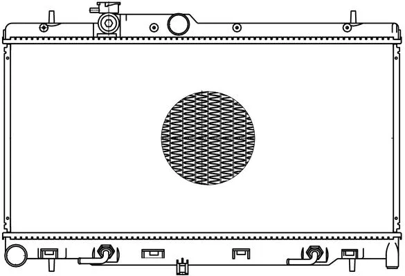 Radiator, engine cooling