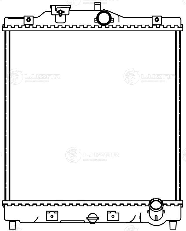 Radiator, engine cooling