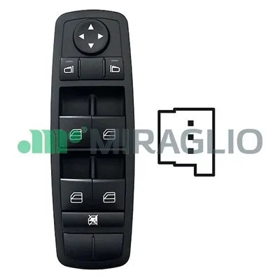 Switch, window regulator (121/MEB76005)
