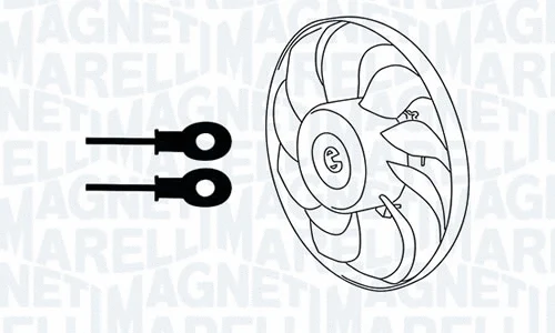 Fan, engine cooling (009144601MM)