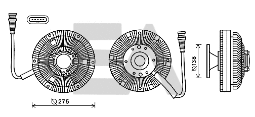 Fan Wheel, engine cooling (35C16D10)