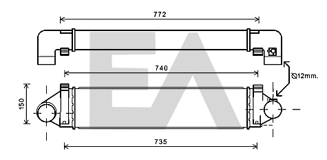 Charge Air Cooler (36A22021)