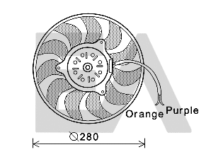 Fan, engine cooling (33V02015)