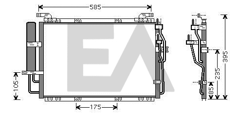 Condenser, air conditioning (30C28020)