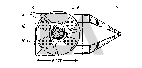 Fan, engine cooling (33V54003)