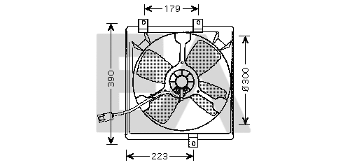 Fan, engine cooling (33V71040)