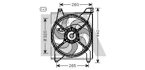 Fan, engine cooling (33V36042)