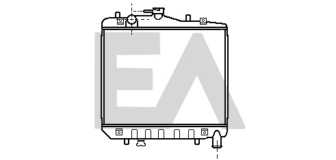 Radiator, engine cooling (31R36001)