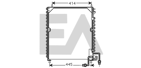 Condenser, air conditioning (30C45008)