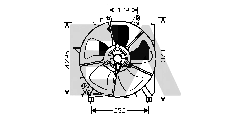 Fan, engine cooling (33V71013)